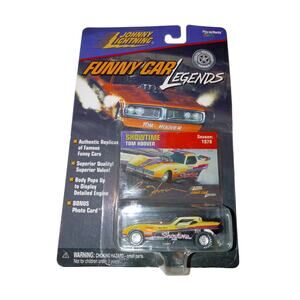 Johnny Lightning Funny Car Legends: Tom Hoover Showtime Chevrolet Corvette New